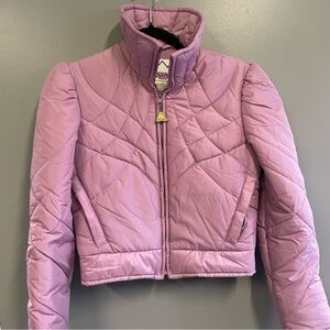 Vintage Snuggler Lavender Ski Jacket Size Small EUC